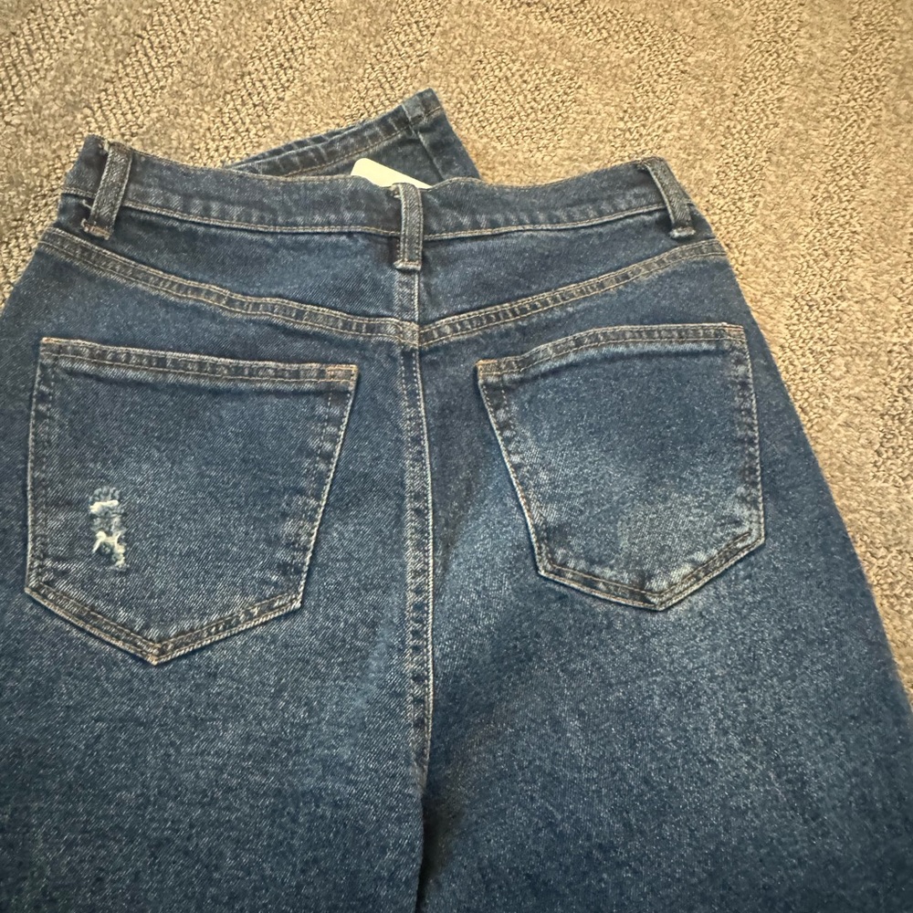 Gianni Bini GB Womens Juniors Straight Leg Distressed Jeans Size 7 NEW - Picture 10 of 10